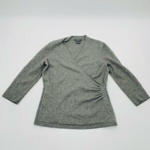 Ann taylor | Gray Women's Cashmere Sweater | medium